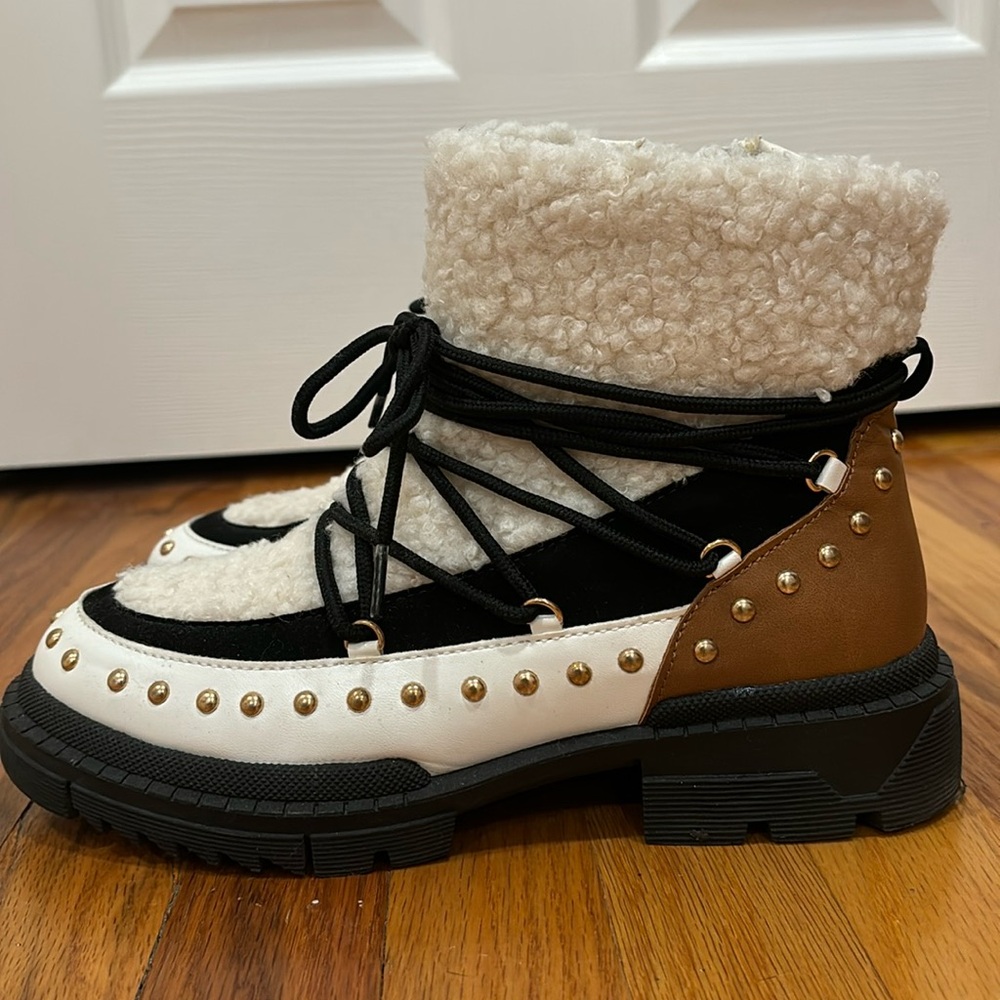 JUSTFAB boots US 6.5 worn only 2 times